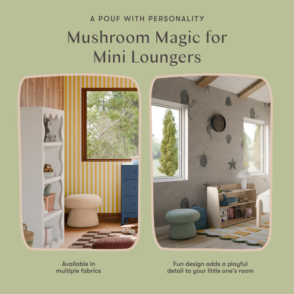 Babyletto Mushroom Pouf - Kid's Stuff Superstore