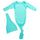 Three Little Tots Knotted Gown + Hat - Kid's Stuff Superstore