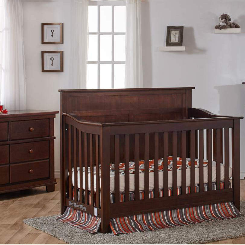 Pali Napoli Flat-Top Forever Crib + Double Dresser Set - Kid's Stuff Superstore