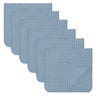 Muslin Burp Cloths- Pack of 6 - Kid's Stuff Superstore