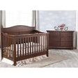 Pali Napoli Curve-Top Forever Crib + Double Dresser - Kid's Stuff Superstore
