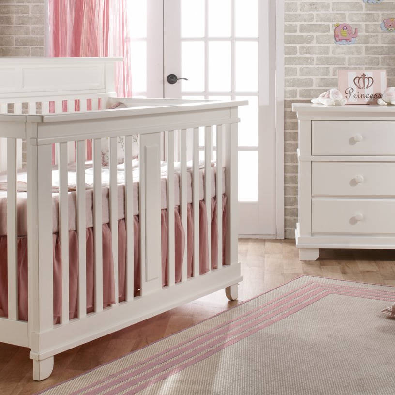 Pali Torino Forever Crib + Double Dresser Set - Kid's Stuff Superstore
