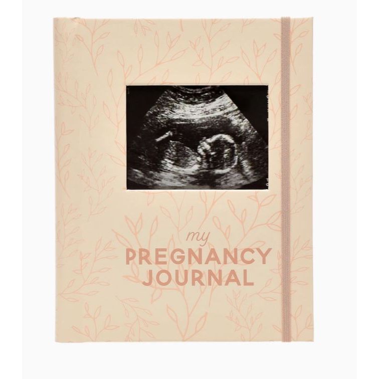 Pearhead Blush Leaves My Pregnancy Keepsake Journal