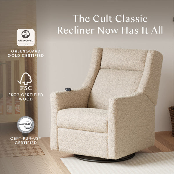 Babyletto Kiwi Deluxe Power Glider Recliner w/Heat&Massage