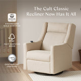 Babyletto Kiwi Deluxe Power Glider Recliner w/Heat&Massage