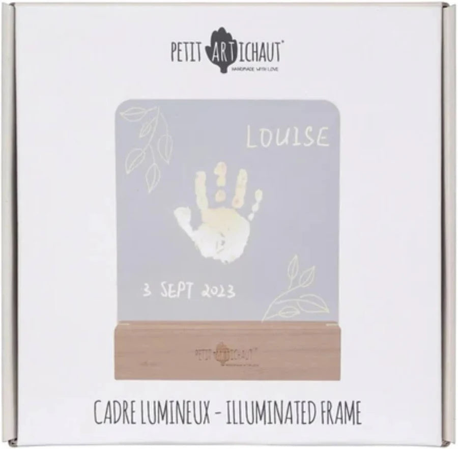Petit Artichaut Illuminated Frame Light-Up Handprint Keepsake