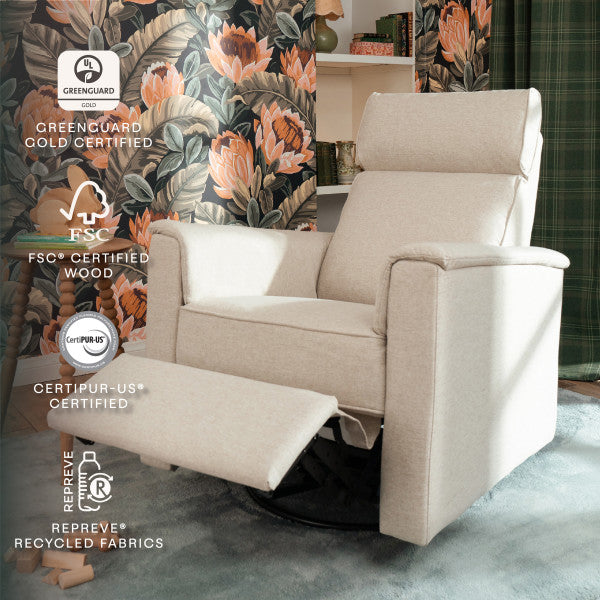 Namesake Willa Plus Power Glider Recliner w/ Power Headrest - Kid's Stuff Superstore