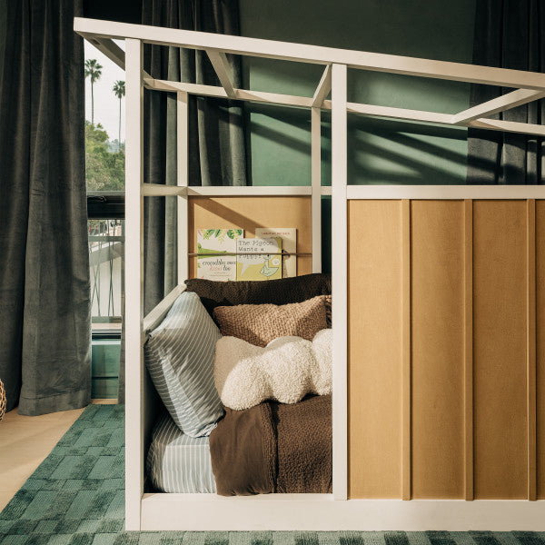 Babyletto Palma Mid-Century House Twin Bed - Kid's Stuff Superstore