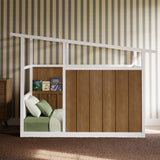 Babyletto Palma Mid-Century House Twin Bed - Kid's Stuff Superstore