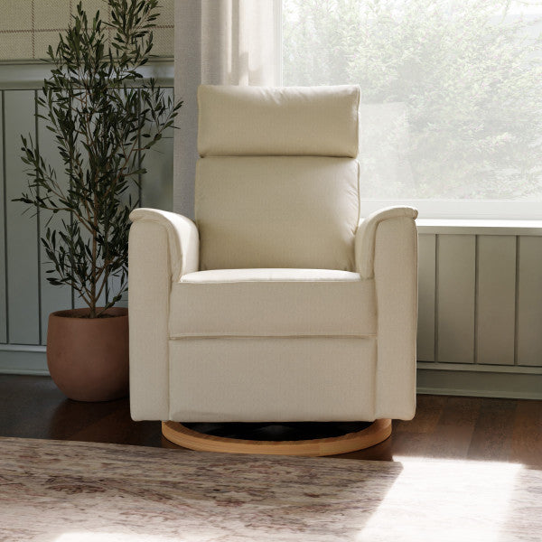 Monogram by Namesake Willa Plus Power Glider Recliner w/ Power Headrest - Kid's Stuff Superstore