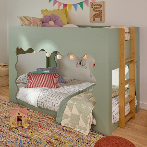 Babyletto Lido Wave Convertible Bunk Bed - Kid's Stuff Superstore