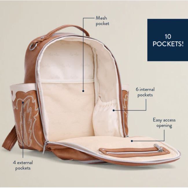Itzy Ritzy Diaper Bag Backpack Plus - Mini Nash Saddle – Kid's
