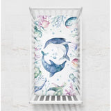 Dolphins 4pc. Crib Bedding Set