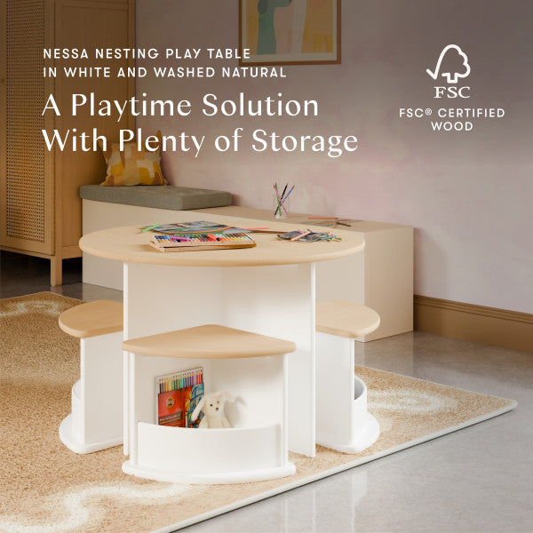 Babyletto Nessa Nesting Play Table - Kid's Stuff Superstore