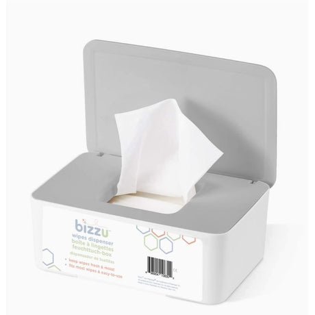 Bizzu Wipes Dispenser, Gray - Kid's Stuff Superstore