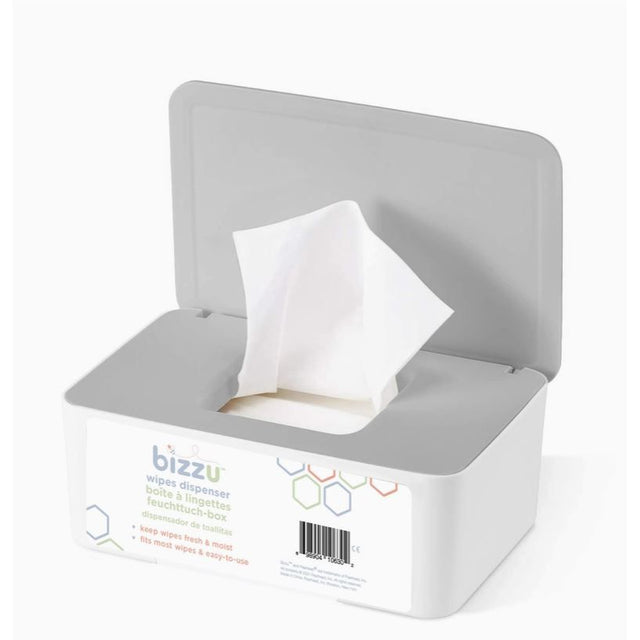 Bizzu Wipes Dispenser, Gray - Kid's Stuff Superstore