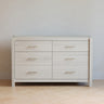 Monogram by Namesake Hemsted 6-Drawer Assembled Dresser - White Driftwood - Kid's Stuff Superstore