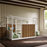 Babyletto Palma Mid-Century House Twin Bed - Kid's Stuff Superstore