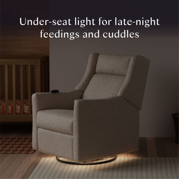 Babyletto Kiwi Deluxe Power Glider Recliner w/Heat&Massage