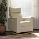Monogram by Namesake Willa Plus Power Glider Recliner w/ Power Headrest - Kid's Stuff Superstore