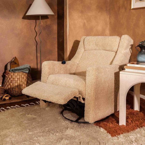 Babyletto Kiwi Deluxe Power Glider Recliner w/Heat&Massage