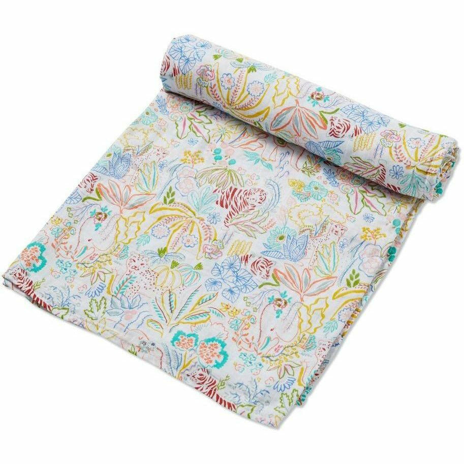 Angel Dear Bamboo Swaddle - Rainforest Fiesta - Kid's Stuff Superstore