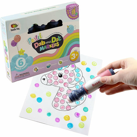 Dab & Dot Pastel Markers - Kid's Stuff Superstore