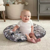 Boppy Original Feeding & Infant Support Pillow - Gray Dinosaurs - Kid's Stuff Superstore