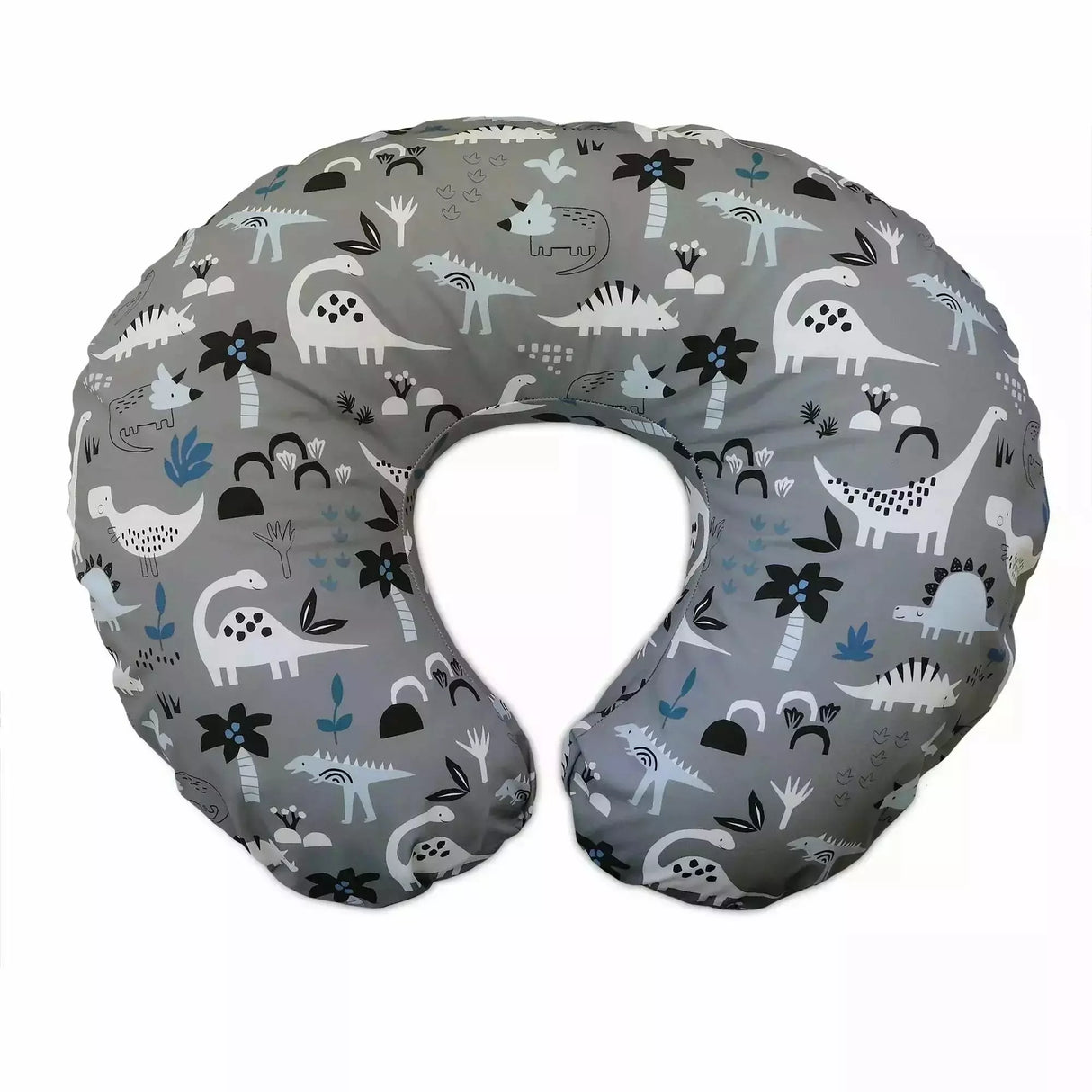 Boppy Original Feeding & Infant Support Pillow - Gray Dinosaurs - Kid's Stuff Superstore