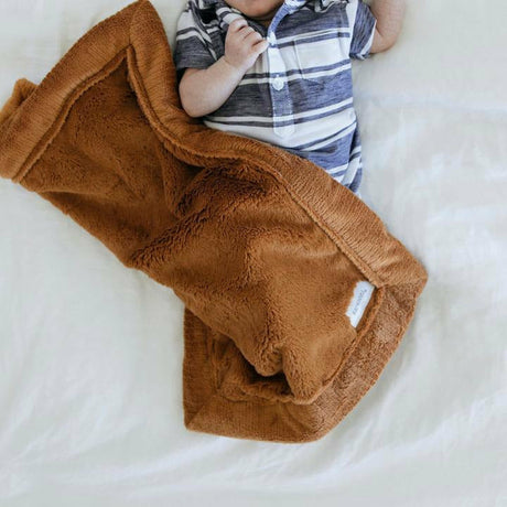 Luxury Blanket Mini - Camel Lush - Kid's Stuff Superstore
