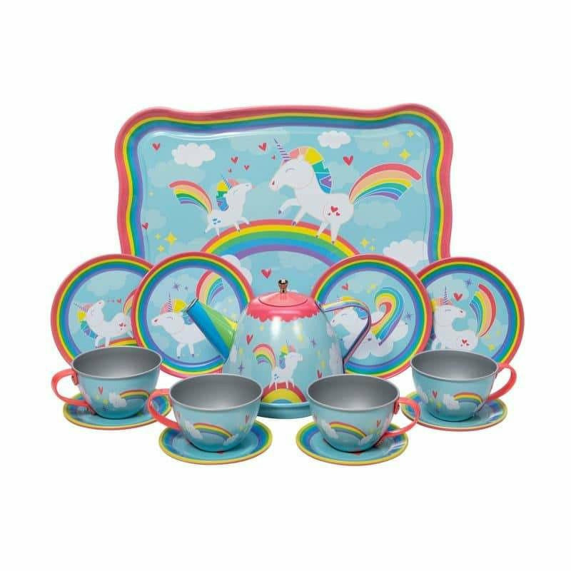 Unicorn Tin Tea Set - Kid's Stuff Superstore