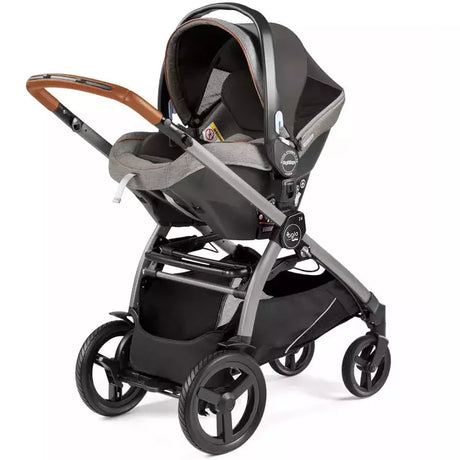 Agio by Peg Perego Z4 + Lounge Travel System - Agio Grey - Kid's Stuff Superstore