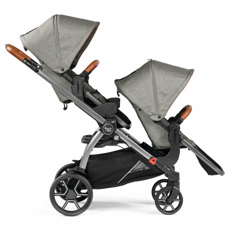 Agio by Peg Perego Z4 Double Stroller - Agio Grey - Kid's Stuff Superstore