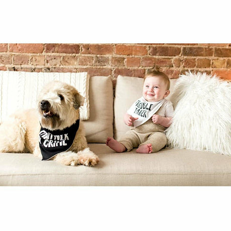 Baby and Pet Bib Set, Matching Best Friends Outfits - Kid's Stuff Superstore