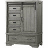 Foundry Chifferobe - Brushed Pewter - Kid's Stuff Superstore