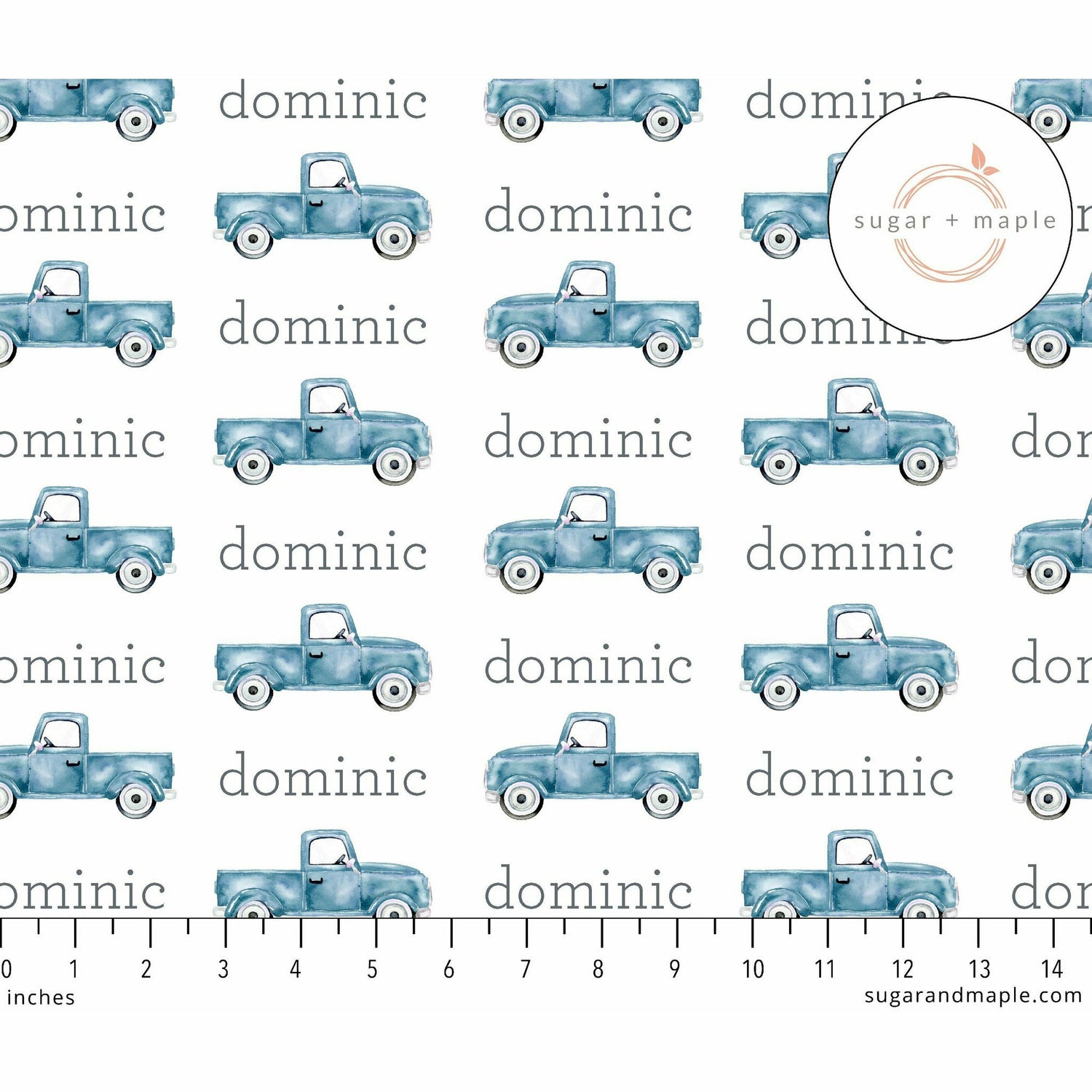 Sugar + Maple Knotted Baby Hat - Truck Blue - Kid's Stuff Superstore