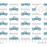 Sugar + Maple Large Blanket & Hat Set - Truck Blue - Kid's Stuff Superstore