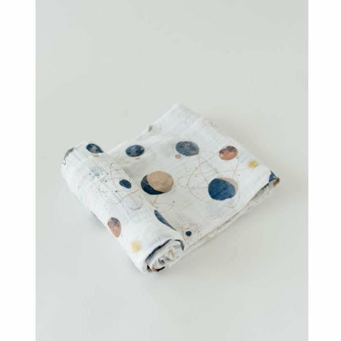Little Unicorn Cotton Muslin Swaddle - Planetary - Kid's Stuff Superstore