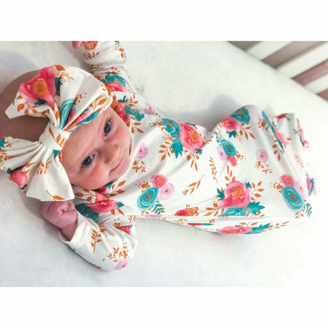 Gown w/ Headband - Everlee 0 -3M - Kid's Stuff Superstore