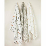 Little Unicorn Swaddle 3 pk - Forest Friends - Kid's Stuff Superstore
