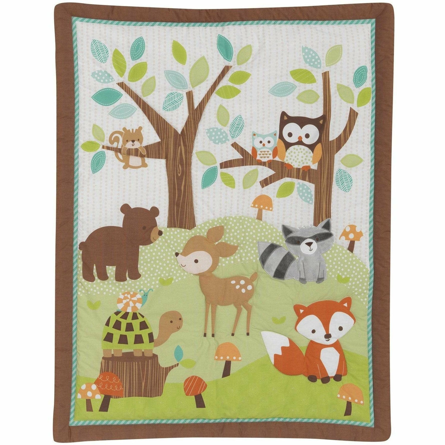 Lambs & Ivy 3 Piece Set - Friendly Forest - Kid's Stuff Superstore