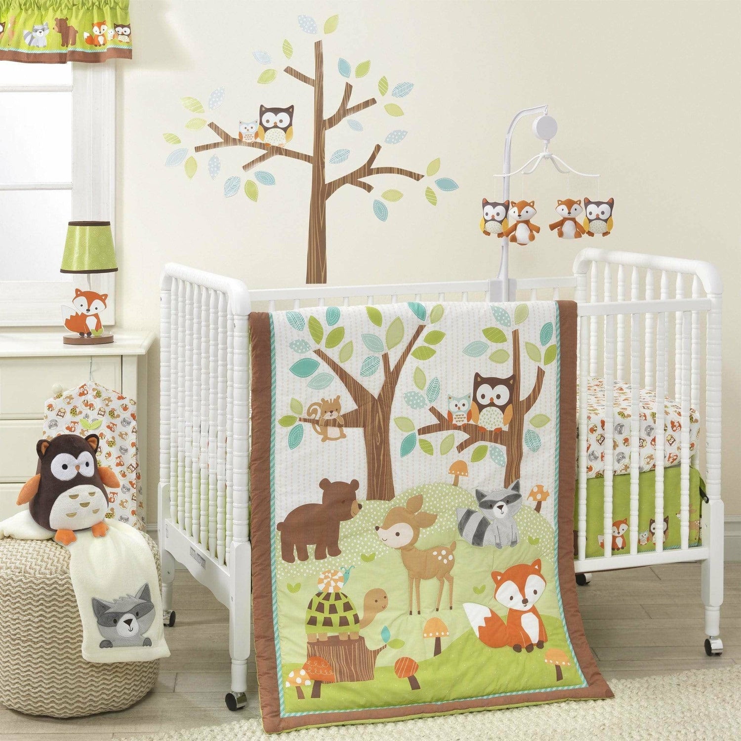 Lambs & Ivy 3 Piece Set - Friendly Forest - Kid's Stuff Superstore