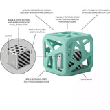 Malarkey Kids Chew Cube - Mint Green - Kid's Stuff Superstore