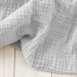 The Sugar House Muslin Swaddle Blanket - Light Gray - Kid's Stuff Superstore