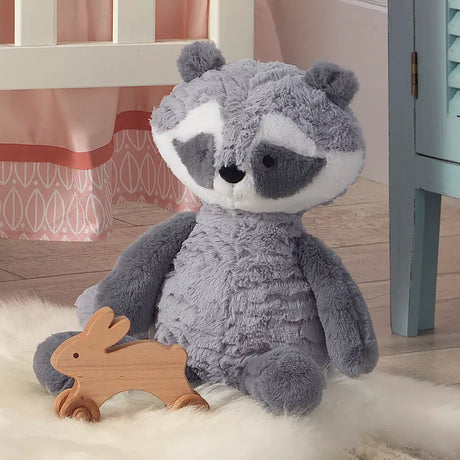 Lambs & Ivy Little Woodland Raccoon Stuffed Animal - Suki - Kid's Stuff Superstore