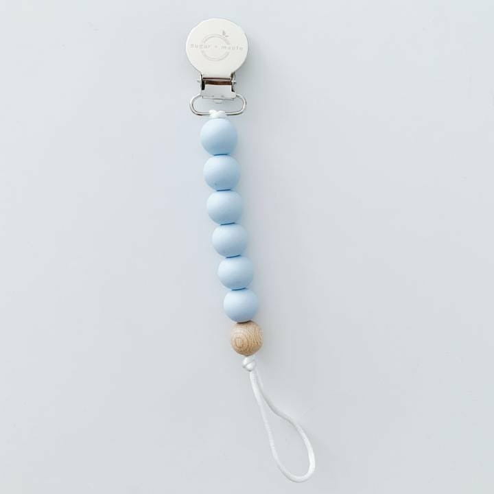Sugar + Maple Pacifier Clip + Teether - Kid's Stuff Superstore
