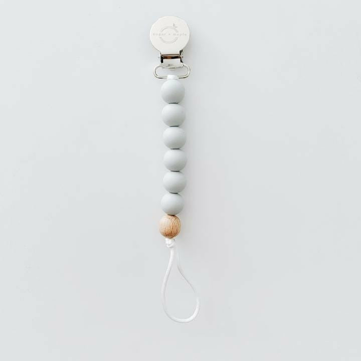 Sugar + Maple Pacifier Clip + Teether - Kid's Stuff Superstore
