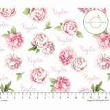Sugar + Maple Knotted Baby Hat - Pink Peonies - Kid's Stuff Superstore