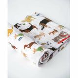 Little Unicorn Cotton Muslin Swaddle - Woof - Kid's Stuff Superstore