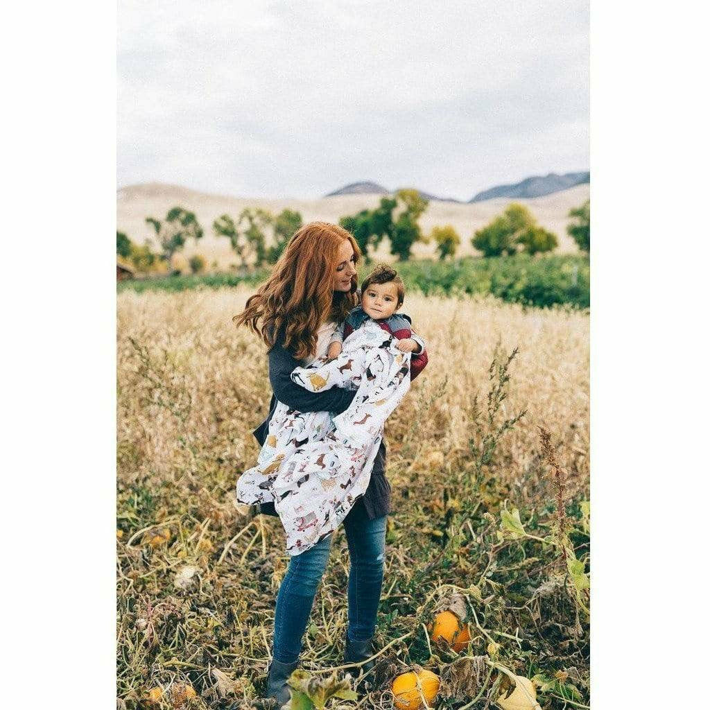 Little Unicorn Cotton Muslin Swaddle - Woof - Kid's Stuff Superstore